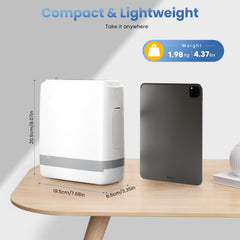 1006S - Portable Oxygen Machine | Lightweight 1–7L Adjustable Oxygen Concentrator with 6700 mAh Battery