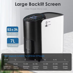 101US Oxygen Concentrator 1-7L Adjustable Flow Home Use