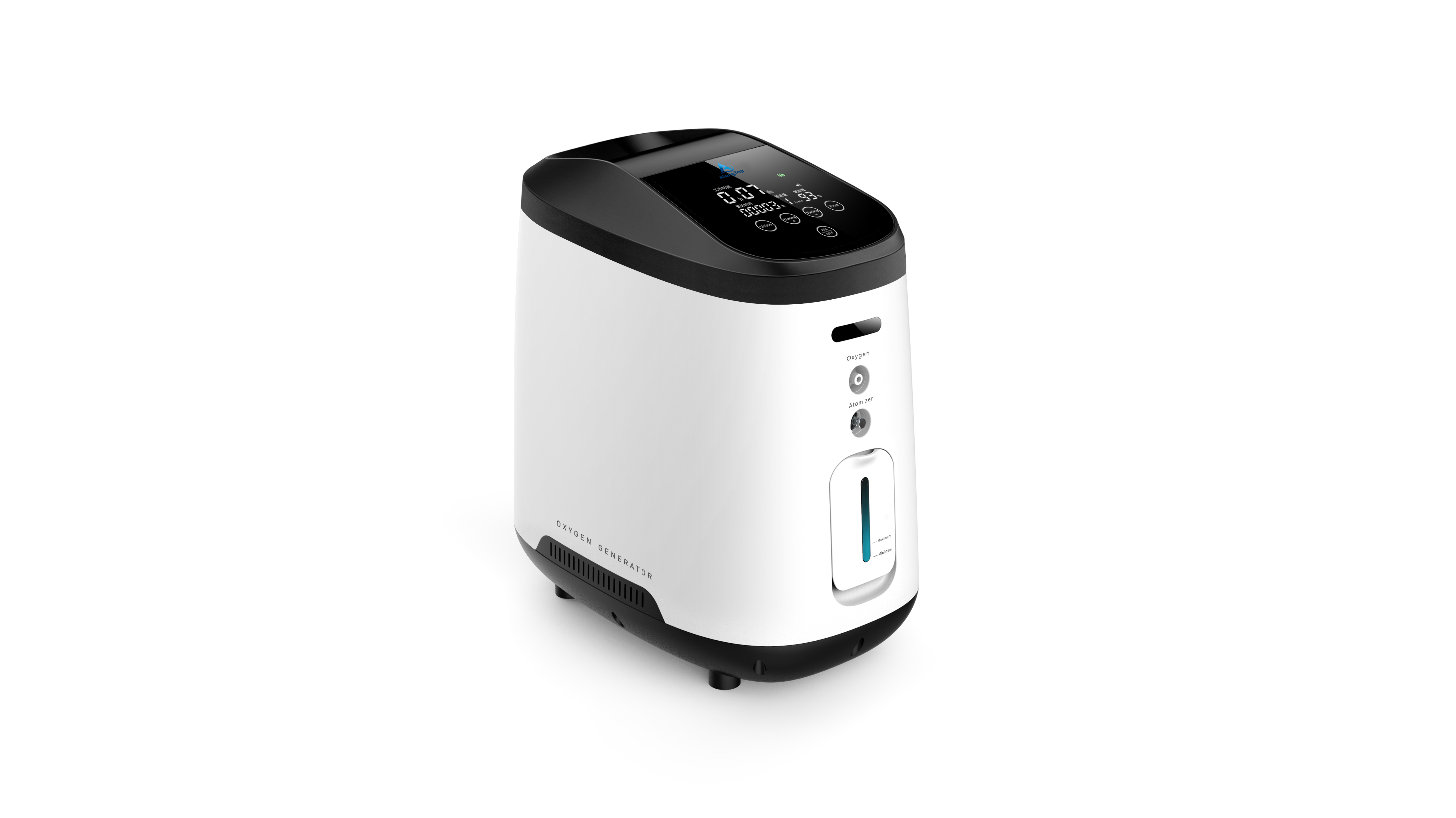 jy 206w portable oxygen concentrator hero front angle
