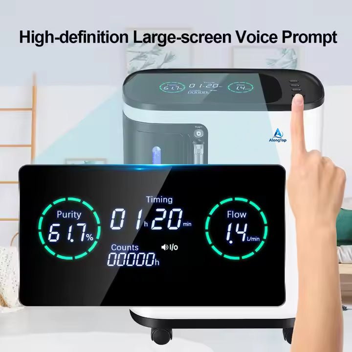 y 301w adjustable oxygen concentrator 1 7l min for home healthcare features 01