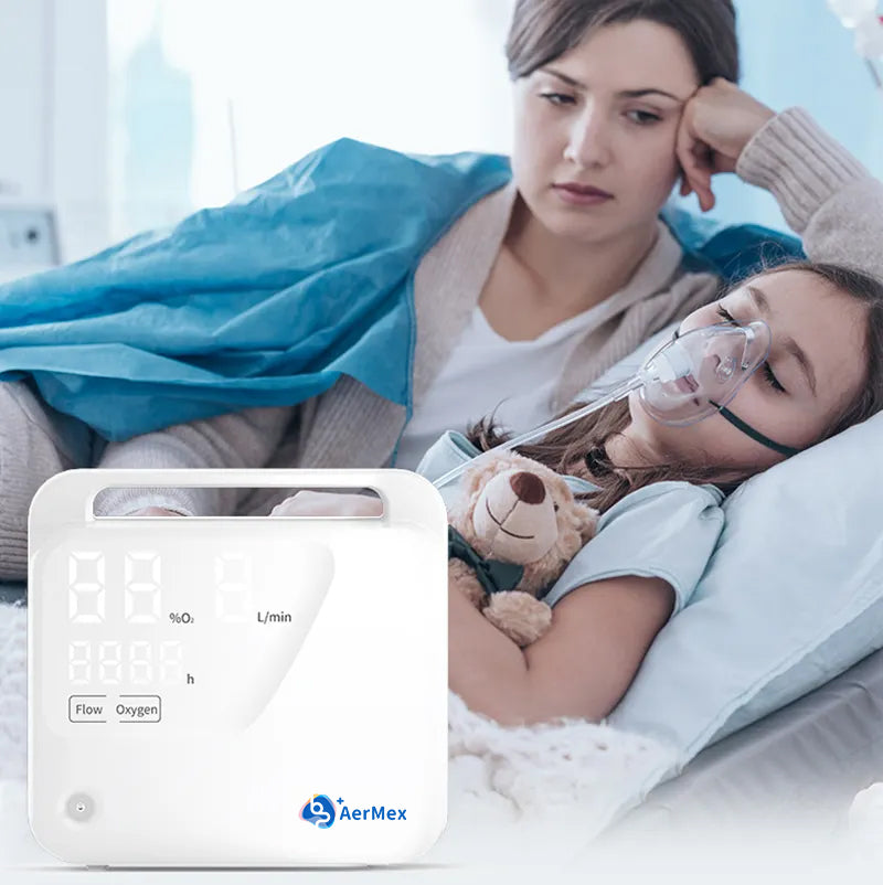 jy 121w portable oxygen concentrator for home 1 9l adjustable flow low noise features 07