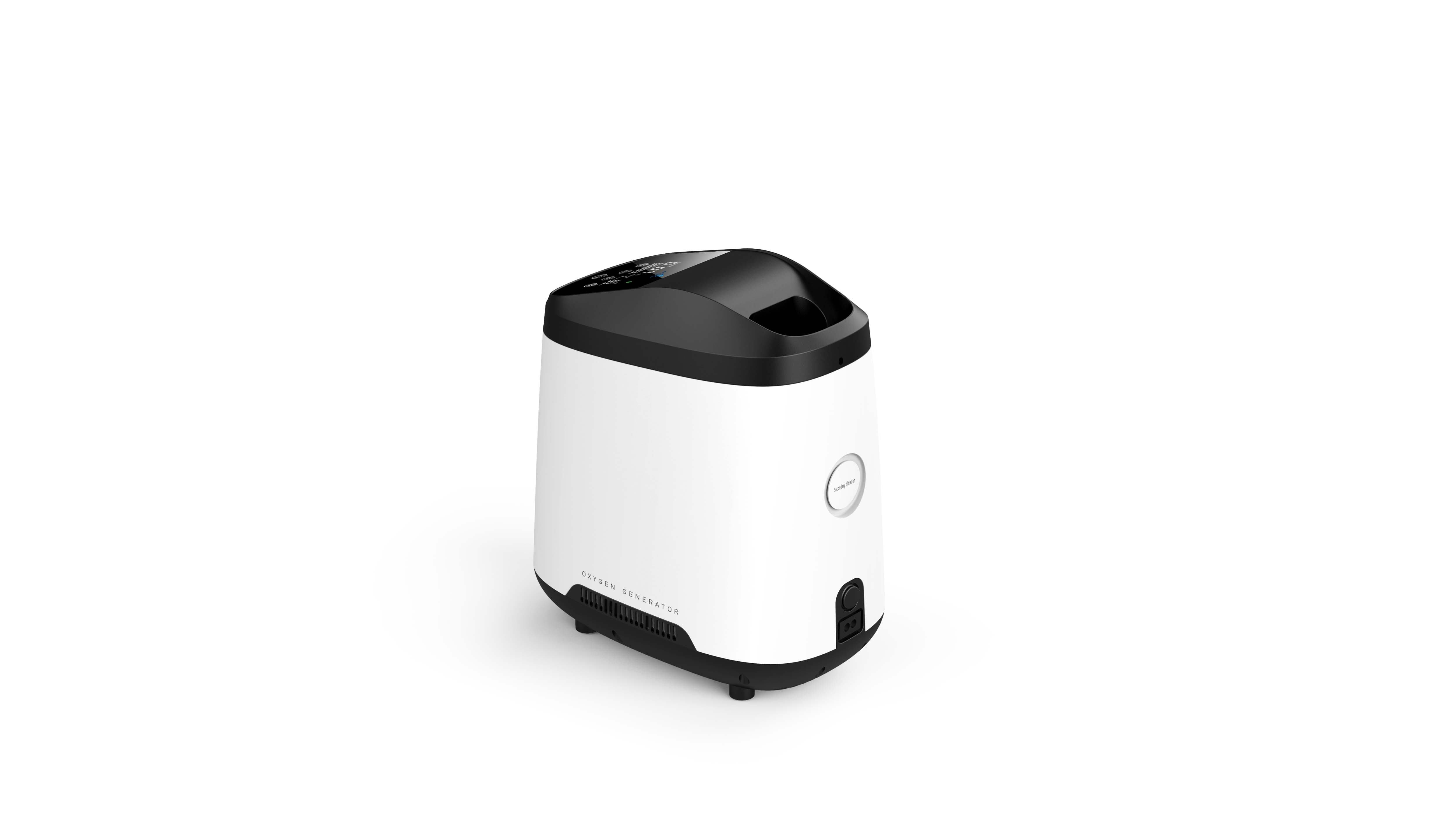 jy 206w portable oxygen concentrator hero side angle