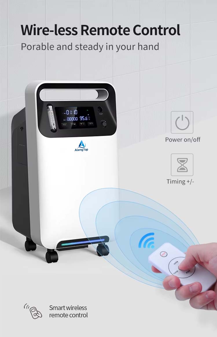 y 501w home oxygen concentrator feature wireless remote demo