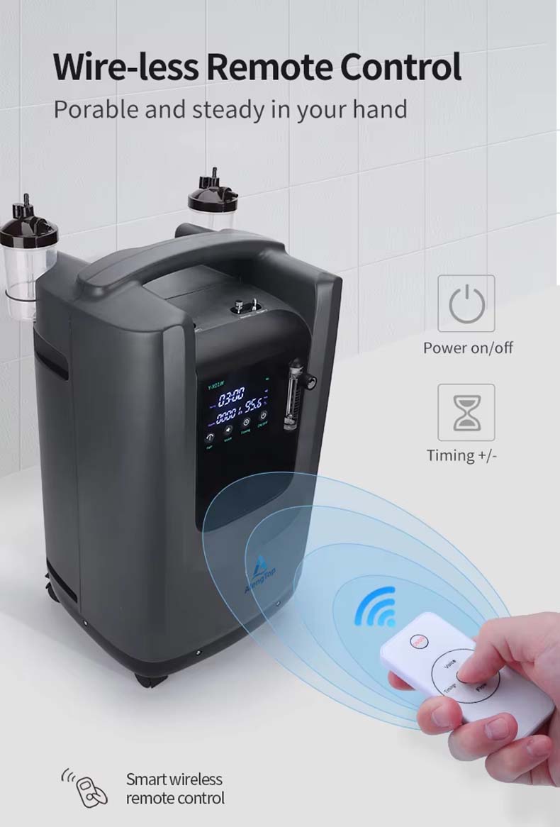 y x01w home oxygen concentrator feature wireless remote