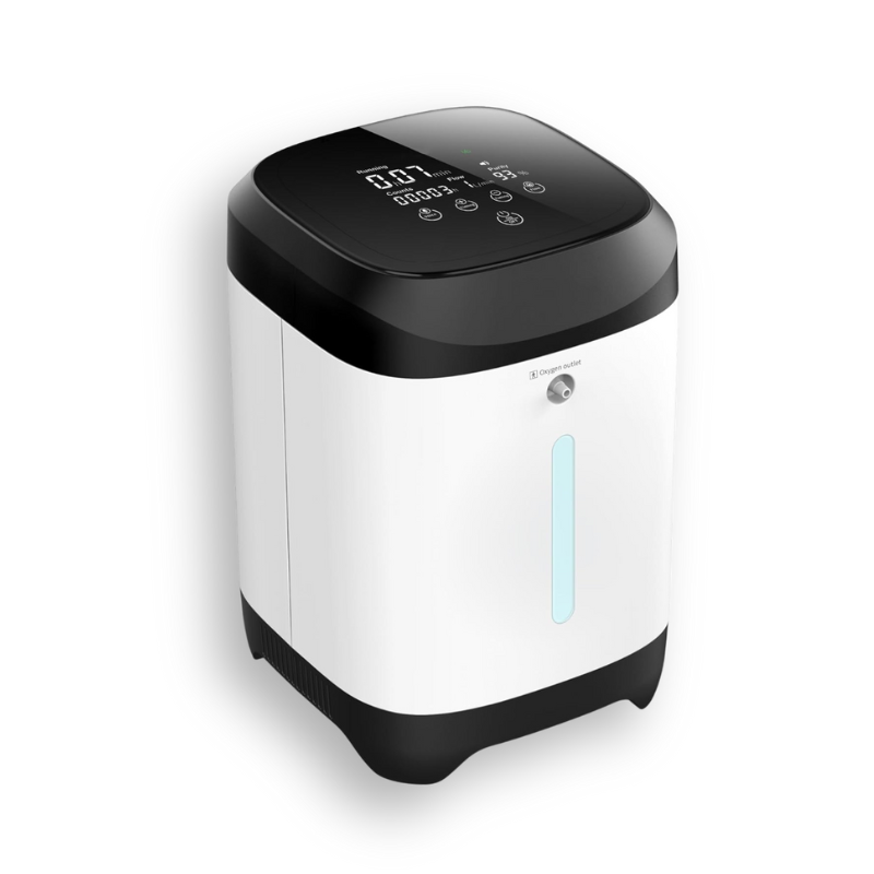 JY-117 Portable Oxygen Concentrator 1–7L Adjustable Flow For Home