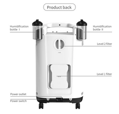 Y-X01W Premium Oxygen Concentrator Machine 2–10 L/min with Touch Screen Low Noise